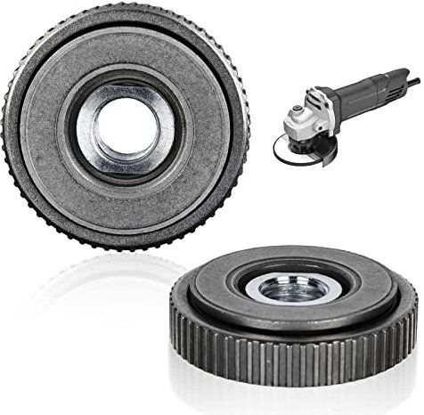 2 Stück Schnellspannmutter M14, Schnellspannmutter SDS Clic M14 Winkelschleifer Spannmutter, Spannmutter für alle Winkelschleifer von AEG, Flex, Hitachi, Black & Decker, Dewalt, Metabo