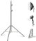 NEEWER 190cm Soporte de Luz Mejorado Soporte de Trípode Fotografía Plegable con Resorte de Acero Inoxidable con Juntas de Tubo para Luz de AnilloLED Strobe Flash Softbox, Carga Máxima 6,5kg,ST-190SS