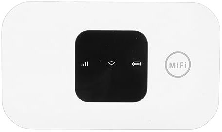 Hotspot WiFi Mobile, Router WiFi Portatile 3G 4G LTE 2100mAh, Dongle WiFi Tascabile Ad Alta velocità da 150 Mbps con Slot per Schede SIM, Condivisione Fino a 10 Utenti Wi-Fi per