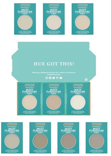 Rust-Oleum Furniture Paint in Matt Finish – Restful Neutrals Tester Box