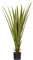 HOMCOM Planta de Agave Artificial en Maceta de 90 cm de Altura, 16 Hojas, Interior-Exterior, Muy Realista