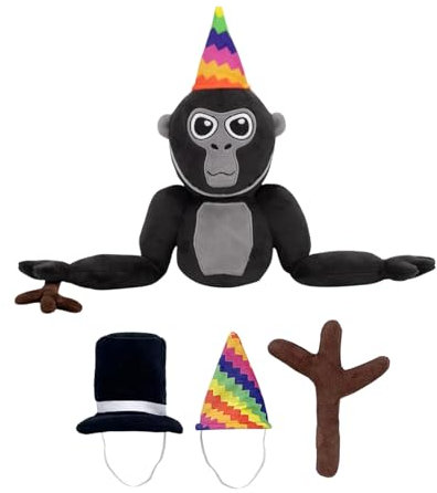 Super JAKES Gorilla Tag Plush,2024 New Gorilla Tag Plüsch für Spiel Fans Geschenk,Niedliche Plüschtier Puppe für Kinder Erwachsene,Große Geburtstag und Urlaub Geschenke Wahl