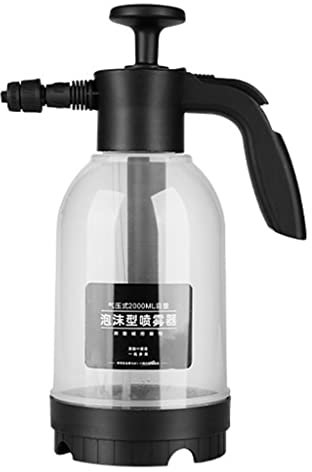 LEEINTO Pulverizador de mano para jardín, pulverizador manual, adecuado para jardín y cuidado del césped, pulverizador manual de espuma