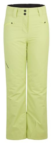 Ziener Kinder Alin Ski-Hose/Schnee-Hose | atmungsaktiv, wasserdicht, PFC frei, Lime Light, 164