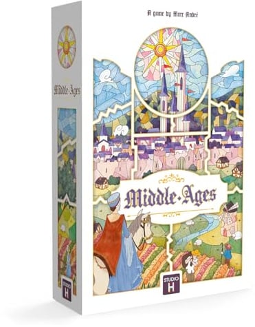 STUDIO H Mittelalter-Brettspiel, Mittelalter-Abenteuer, ab 10 Jahren, 2–4 Spieler, 30 Minuten