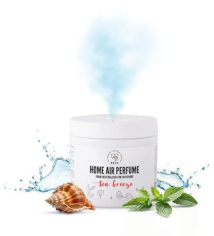 PETS Home Air - Luftreiniger Ocean - Geruchsneutralisierer Tiergeruch - Duftgel – Air Purifier - Geruchsneutralisator für Tiergerüche - Geruchsentferner - Katzenurin Entferner - Lufterfrischer Wohnung