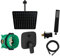 vanvilla Duschsystem mit Unterputz Duscharmatur von Hansgrohe Einhebelmischer und vanvilla Regendusche mit Armatur, Duschkopf eckig, Dusch-SET HGS52 schwarz matt beschichtet