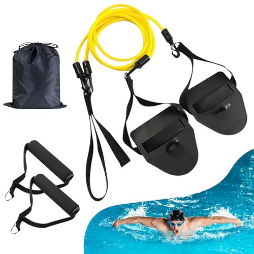 2in1 Zugseil Schwimmen Schwimmarmtraining Zugseil 2 In 1 Schwimmen Arm Training Zugseil Zugseil Schwimmtrainer 2 in 1 Schwimmarmtraining Zugseil für Schwimmtraining Armzug-Training
