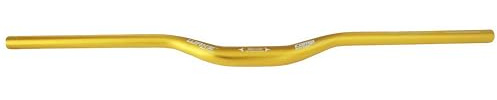 Trkimal φ31.8mm Straße MTB Mountainbike Fahrrad Extra Lang 720mm Lenker 30mm Riser Bar für Downhill Radfahren Rennen Off-Road MTB, BMX (Golden)