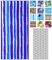 IGINOA Strandtuch XXL Microfaser Strand Handtuch Dunkelblau Gestreift 180x90 Strandhandtuch Damen Schnelltrocknendes Badetuch Strandtucher Sandfrei Dünn Leicht Mikrofaser Beach Bath Towels