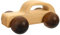 GARVALON Holzspielzeug Greifling Für Kleinkinder Schiebeauto Aus Holz Greifspielzeug Für Babys Autospielzeug Für Handmotoriktraining