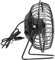 ANGGREK Ventilador de Panel Solar Ventilador de Refrigeración Al Aire Libre Portátil USB con Cable de Alimentación de 70 Cm para Ventilación para Acampar Al Aire Libre