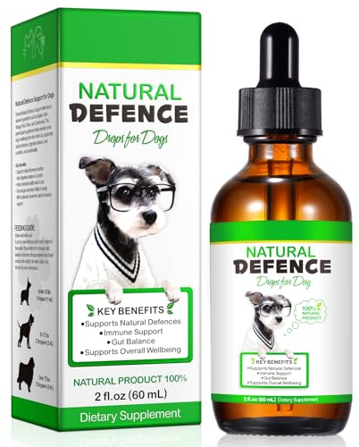 Dog Antibiotics, for Infections, Cough, & Teeth Moments, Pet Health Supplement Multivitamin Supports Allergy and Itch Relief, Herbal Supplement is Excellent for All Breeds and Ages, 2 oz