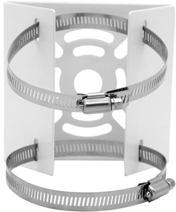 Uonlytech 2 Sätze Pole Mount Adapter Überwachungskamera Halterung aus Langlebigem Verstellbar für Wand Mastmontage Kompatibel mit Meisten Sicherheitskameras