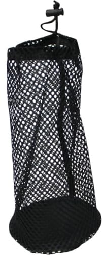 Homoyoyo Nylon Golfballnetz Tasche mit Kordelzug Große Netzbeutel für 48 Golfbälle Elastisch Waschbar Schnelltrocknend Aufbewahrung für Tennis und Baseballbälle Sportzubehör