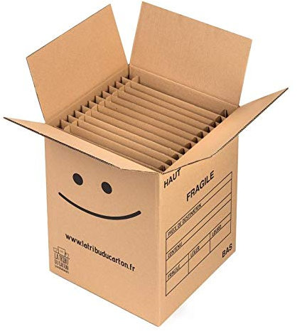 Carton ultra renforcé 24-48 assiettes