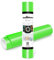 TECKWRAP Vinyle adhésif permanent, vert fluo mat, 30,5 cm x 3 m