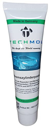Techmol Bremszylinderpaste Paste Schiebehülsen Tube 50g DOT3, DOT4, DOT 5.1 beständig