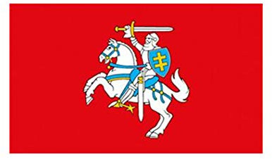 Stormflag Litauen army Flagge 3x5ft Lithuanian army 90cmx150cm Polyester 90g mit Ösen mit Doppelnadel genäht.