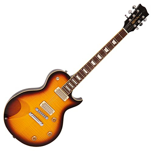 Fret-King Eclat Custom - Flamed Tobacco Sunburst