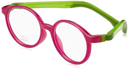 NANOVISTA Flicker 3.0 Gafas, Frambuesa Cristal/Verde, 46 Unisex niños