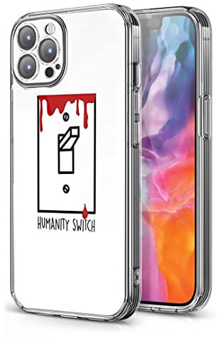 IrBaNa Handyhülle Kompatibel mit iPhone 11 Hülle Vampir Humanity Open Switch Silikon Schutzhülle Weich Stoßfest Handyhülle Cover