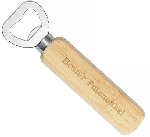 1Pc Décapsuleur Allemand Cadeau Parrain Ouvre Bouteille pour Noël Fête Parrain Baptême avec Boîte