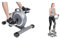Sunny Health & Fitness Fahrrad für unter den Schreibtisch SF-B020026 + Twist Stepper mit Lenker SF-S020027