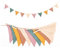 Wimpelkette Kinderzimmer, Wimpelkette Stoff Musselin Baumwolle Wimpelkette Girlande Kinderzimmer Deko Zum Aufhängen Babyzimmer Deko Hausbett Deko Mädchen Jungen Wanddeko Geschenk Babyzimmer Dekoration