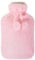 Vencier Large 2L Hot Water Bottle with Plush Cover & Bobble - Durable, Washable Heating Pad for Body Pain Relief & Cosy Nights - Perfect for Aches, Pains, and Thoughtful Gifts (Pink Plush)