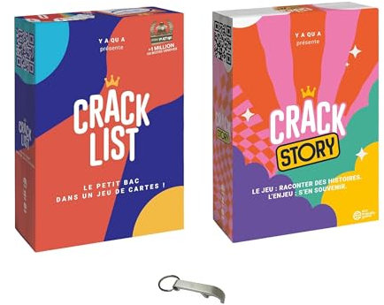 Set Crack List + Crack Story Französische Version + 1 Decap Blumie (Crack Story + List)