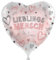 Folienballon Lieblingsmensch My Love Herzen Ballon Heiratsantrag Verlobung Geschenk Vatertag Muttertag Hochzeit Liebeserklärung Geburtstag, Made in EU