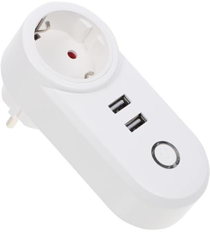 DIYEAH Prise Intelligente Wi-fi Double Usb Prise Alimentation Pour Téléphone Portable Et Appareils Électroménagers