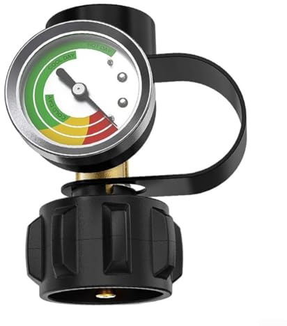 ToolsEvery Propangas-Tankanzeige, Adapter, Propan-Tankanzeige, Füllstandsanzeige, für BBQ, Gas, Wohnmobil-Grills, Manometer, Füllstandsanzeige
