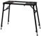 Gewa Equipment Stand - Keyboard & Electric Piano - Height & Width Adjustable - Lightweight - High Load Capacity - Space-Saving - Black