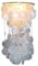 GURU SHOP Deckenlampe/Deckenleuchte, Muschelleuchte aus Hunderten Capiz, Perlmutt Plättchen - Modell Shells 55 cm Weiß