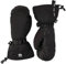 Hestra Winter-Skihandschuhe für Herren und Damen, Armee-Leder, für Extremes kaltes Wetter, Unisex, schwarz/schwarz, 6