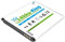 Akku-King Akku kompatibel mit Samsung EB-B600, B600BE, B600BU, B600BC - Li-Ion 2900 mAh - mit NFC - für Galaxy S4, S4 Active i9295, i9500, LTE i9505, i9506