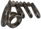 Bad Kitty Cockring - softe Penis- und Hodenring an einem Steg für ihn, 4 Penisringe, 2 Hodenringe, intensive Erektion für Anfänger und Profis, schwarz