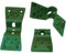 Tenax 06834 Clip Plastique Vert 3,5 cm Lot de 24