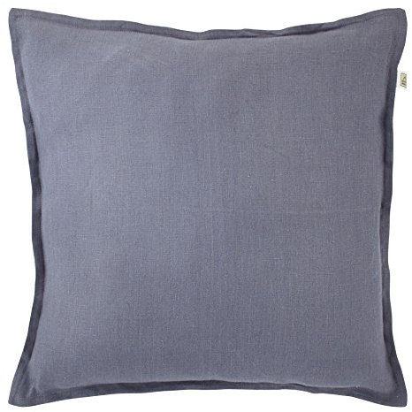 Dutch Decor Kissenhülle Linnen 45x45 cm blau