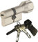 ABUS EC550 Profil-Knaufzylinder Länge Z35/K45mm mit 8 Schlüssel