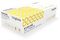 Unigloves Unicare Vinyl Disposable Gloves - Multipurpose, Powder and Latex Free Examination Gloves - Box of 100 Gloves, Yellow, Medium (GS0103)