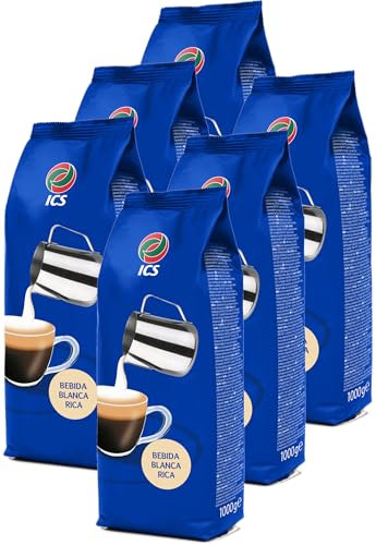 ICS Creamer Topping Blanca Rica, 6 x 1.000g | Automatenfähiges Milchpulver