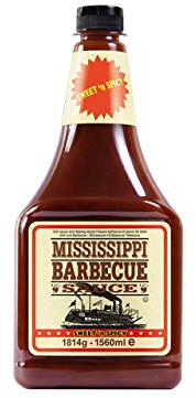 Mississippi - Barbecue sauce sweet 'n spicy - 1560ml