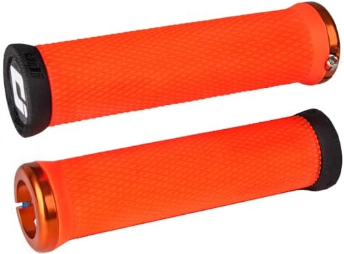 ODI Griffe MTB Griffe Elite Motion Lock On 2.1 orange, 130mm orange Klemmringe, D33MTO-O, orange, 130mm, D33MTO-O