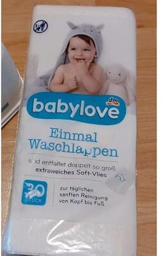 babylove Einmal-Waschlappen, 1 x 30 St