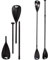 F2 Kayak Dual Tech Paddle SUP Paddel 2-in-1 SUP & Kajak Paddel