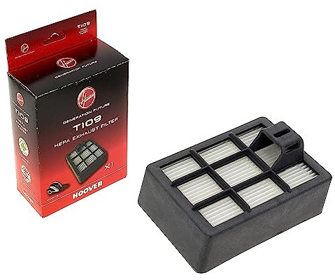 sparefixd Filtre d'échappement HEPA pour aspirateur Hoover TCU1410 T109 Curve