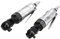 EGFheal Mini clé à cliquet pneumatique, 6,35 mm et 9,5 mm, outil à tige droite pour réparation domestique